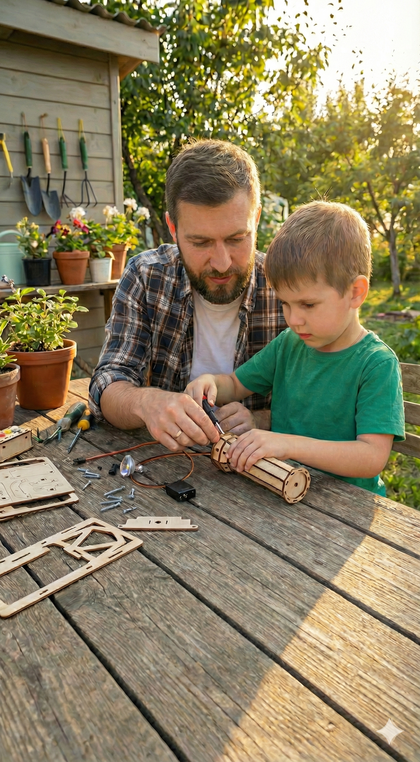 Kit Linterna Armable